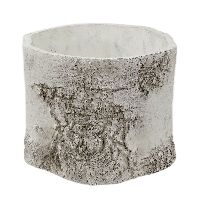 Topf Birke Baumstamm Birke 28-571 Zylinder Ø17x13cm Zement
