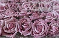 Rose Foam  Schaumrose Foamrose rosa  110185-20 Ø5cm