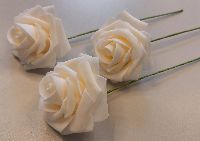 Rose Foam / Schaumrose APRICOT 09 Ø5cm 951 001