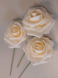 Rose Foam / Schaumrose APRICOT 09 Ø7cm 951 002