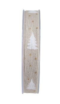 Band Tännchen toffee 146415 B:15mm L:15m